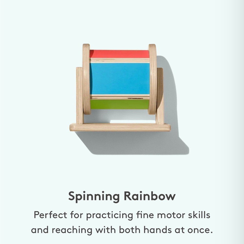 Lovevery Spinning Rainbow Months 5-6 The Senser Play Kit